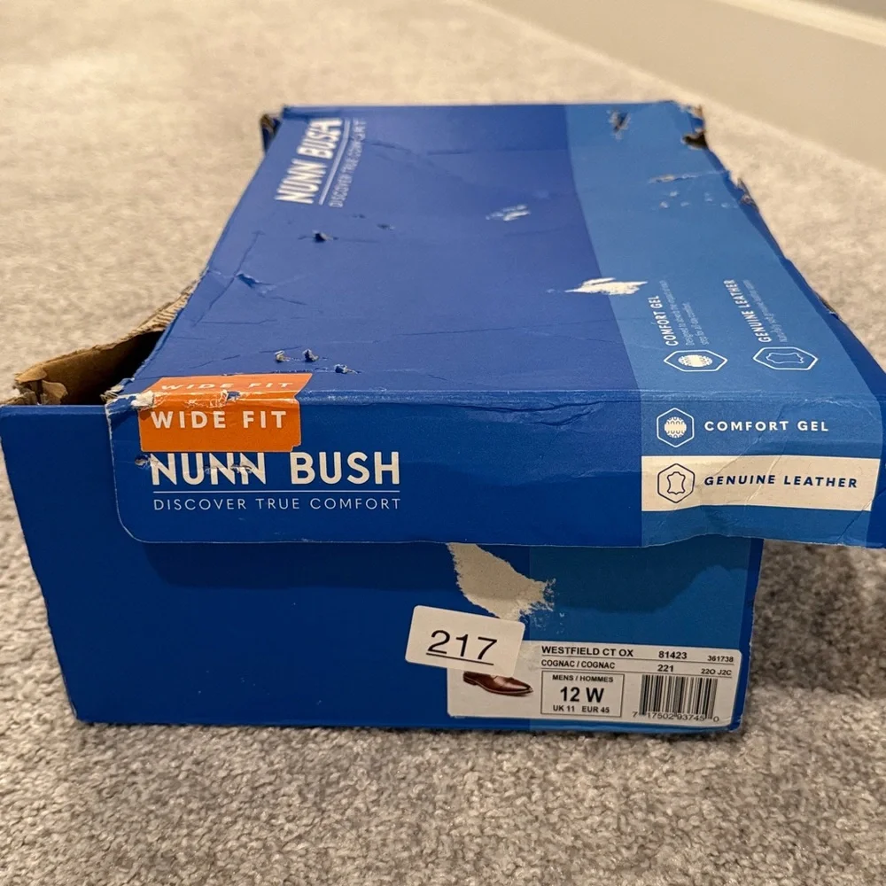 Nunn Bush Westfield CT Oxford size 12 Wide